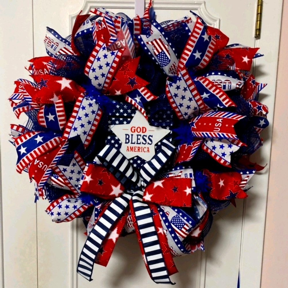 SOLD OUT - Patriotic Wreath